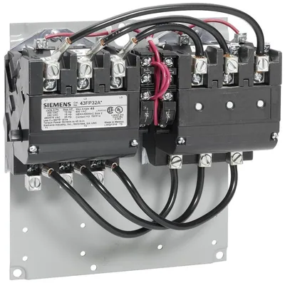NEMA Reversible Contactor Size 3.5, 3-phase, open, 480 V coil