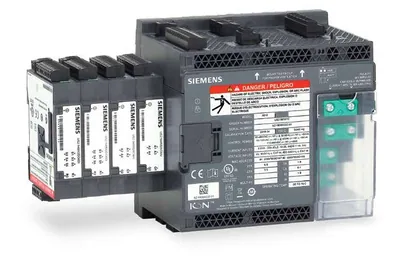 Power quality meter 9810 with 7 in color display, DIN rail or panel mount, class 0.1S
