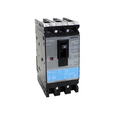 Molded case circuit breaker 3-pole 15 A 600 VAC 18 kA