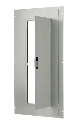 Panelboard front (cover) P1, 250 A, 54 circuits, recessed mount
