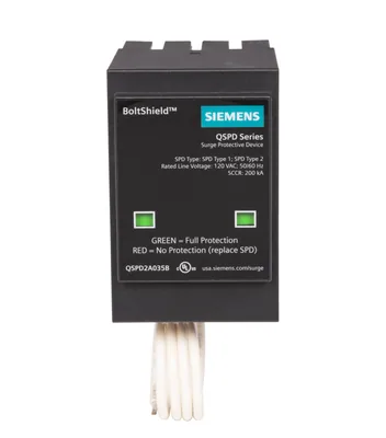 Surge Protective Device (SPD) Plug-In 2-Pole 120/240 V 1F 3W 35 kA