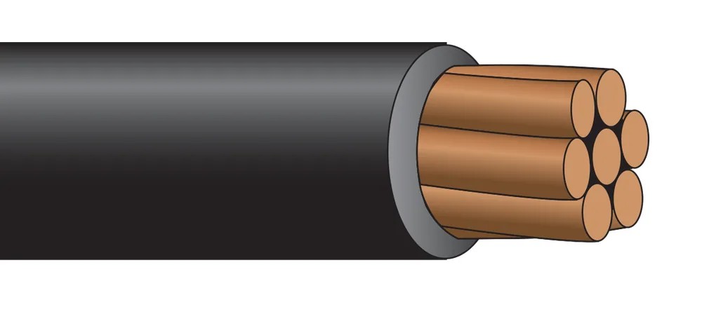 SERVICEPRO-X® RHW-2 or RWU90 2,000 Volt Copper, CT Rated No Pulling Lubricant Required