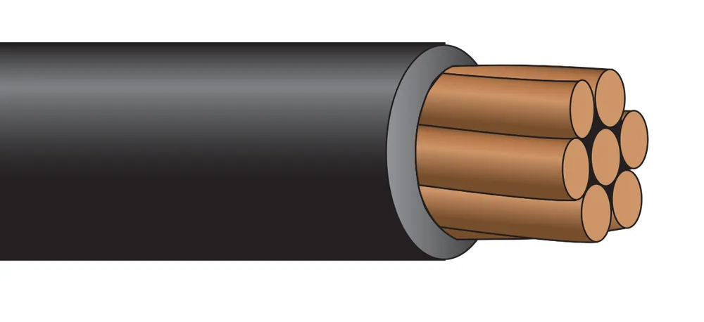SERVICESOLAR® (PV) RHW-2 1,000/2,000 Voltios Cobre Sin Lubricante para Jalado Requerido