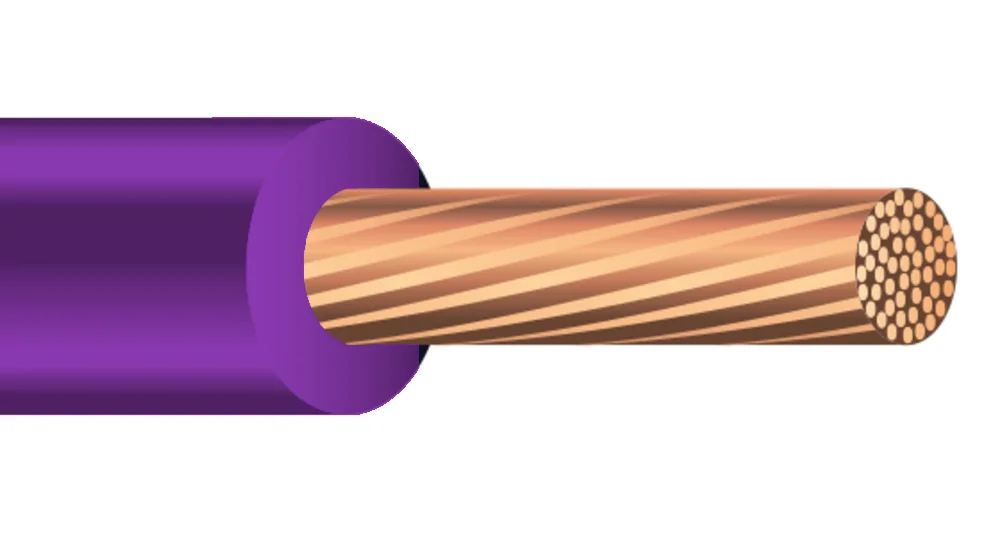 16-26 CU ESTAÑADO AWM 3173/3237/CL1251 AWM I A/B XLP 1000V SAE MORADO 30000 FT