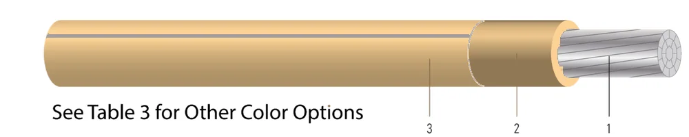 400-35 3E AL SIMpull (TM) THHN-THWN-2 TAN 3500 FT