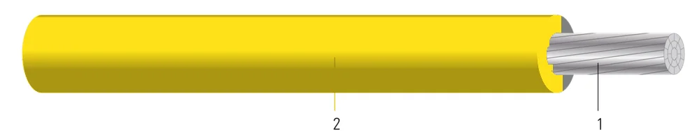 700 CABLEADO 3EAL PV XLP 2000V AMARILLO