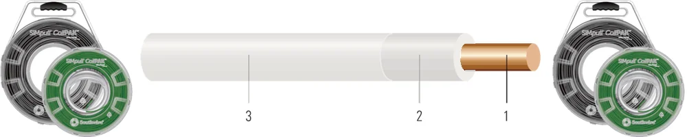 10 SOL SD CU SIMpull (TM) THHN-THWN-2 WHITE 1250 FT